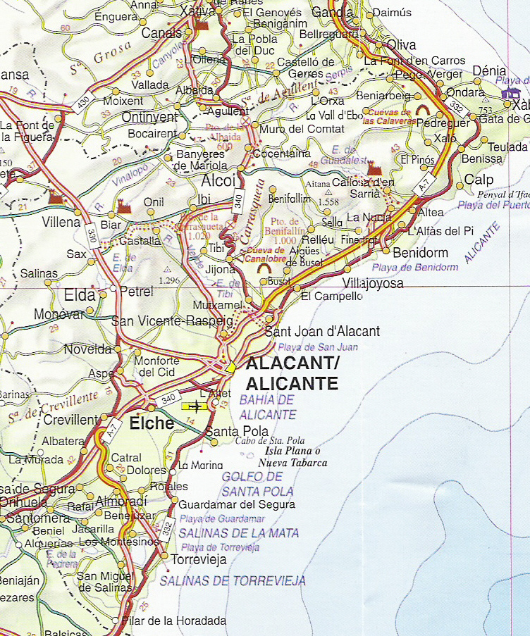Albatera Map Image